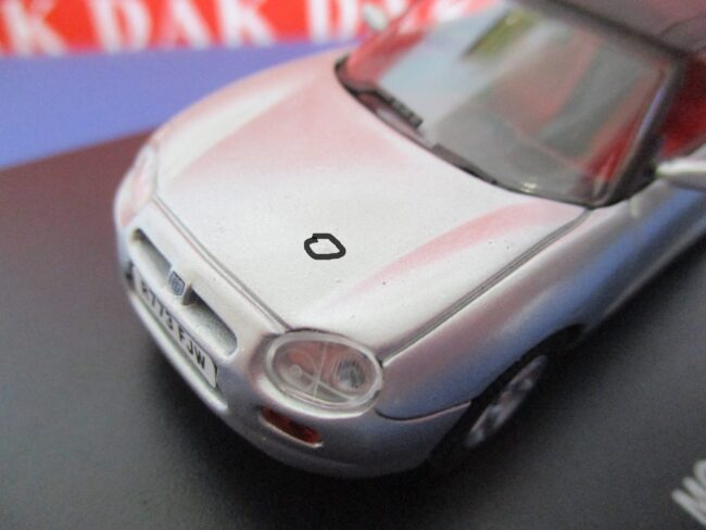 Die cast 1/43 Modellino Auto MGF 1.8i vvc by Universal Hobby - immagine 3