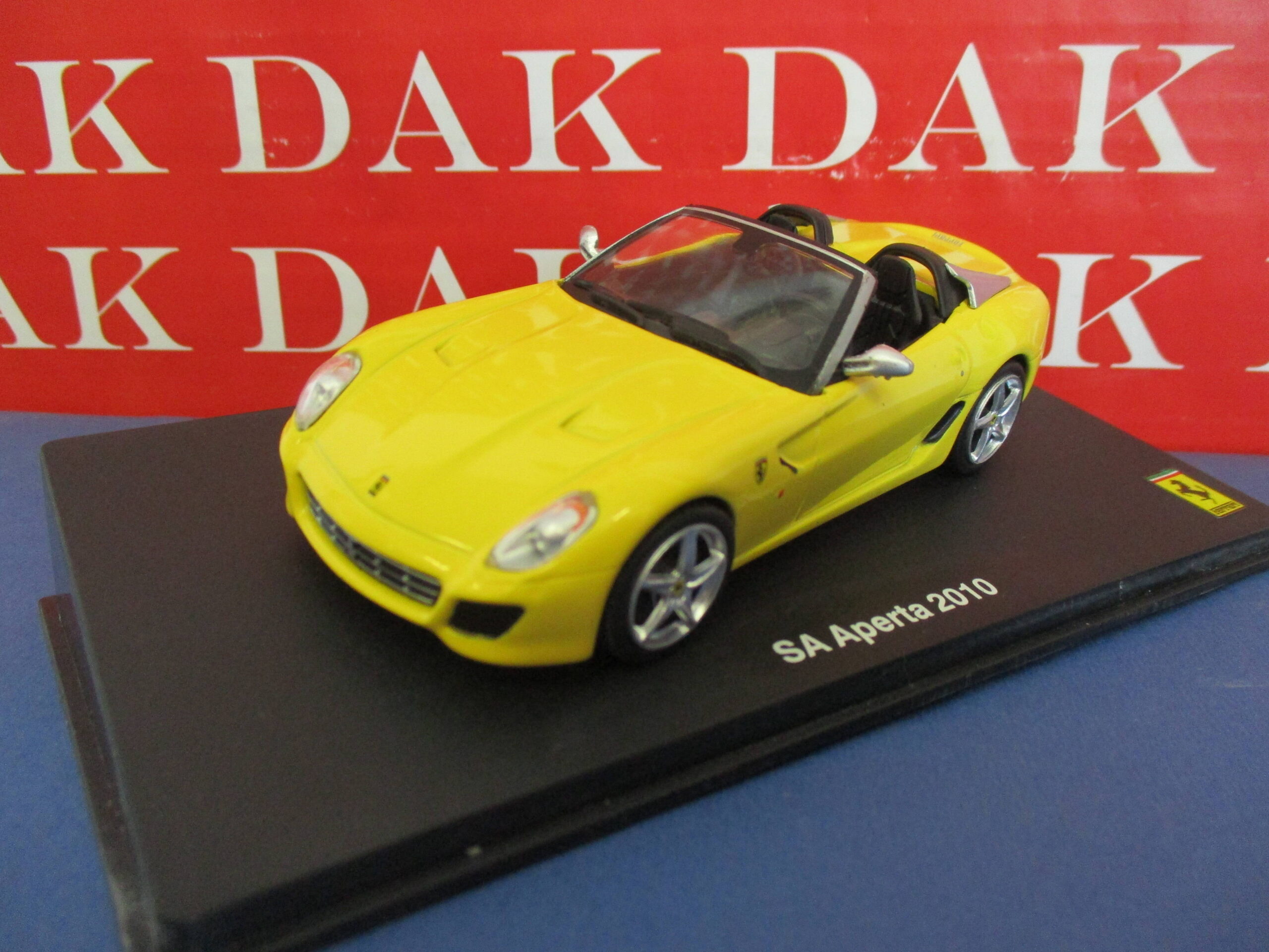 Die cast 1/43 Modellino Auto Ferrari SA Aperta 2010 - Dak Mantova sas