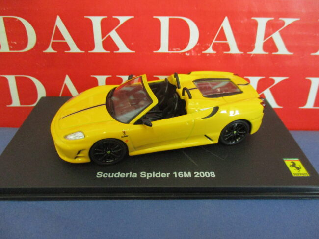 Die cast 1/43 Modellino Auto Ferrari Scuderia Spider 16M 2008