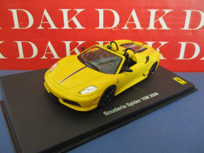 Die cast 1/43 Modellino Auto Ferrari Scuderia Spider 16M 2008 - immagine 2