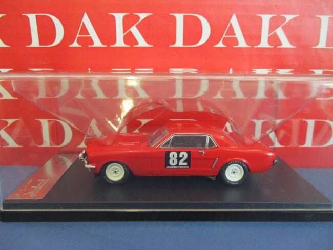 Die cast 1/43 Modellino Auto Ford Mustang N82 Rally Tour de France 1964 PremiumX - immagine 4