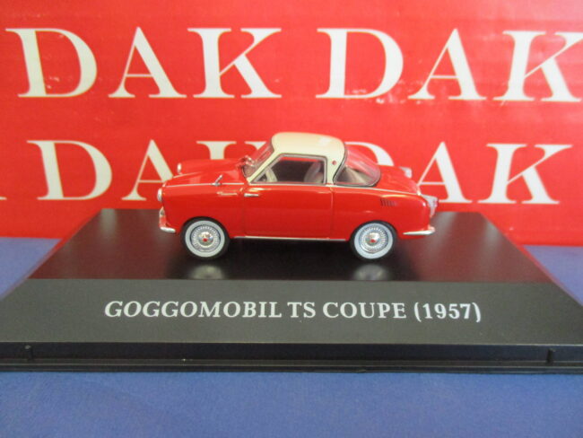 Die cast 1/43 Modellino Auto Goggomobil TS Coupe 1957