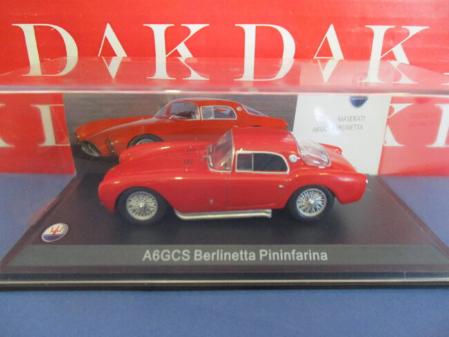 Die cast 1/43 Modellino Auto Maserati A6GCS Berlinetta Pininfarina 1953 - immagine 4