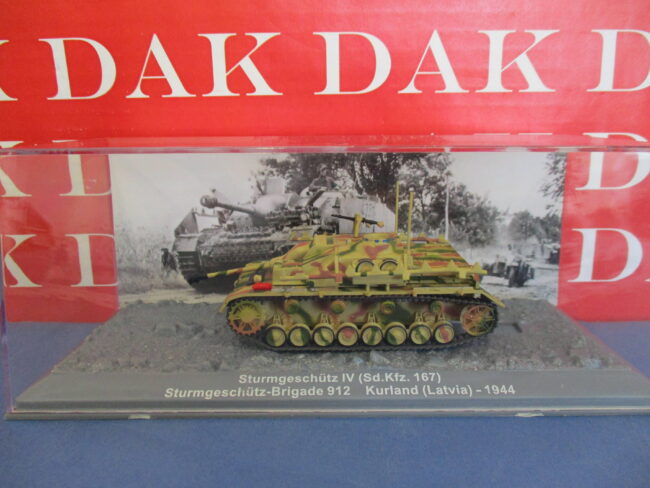 Die cast 1/72 Modellino Carro Armato Tank Sturmgeschtuz IV (Sd.Kfz.167) Kurland - immagine 4