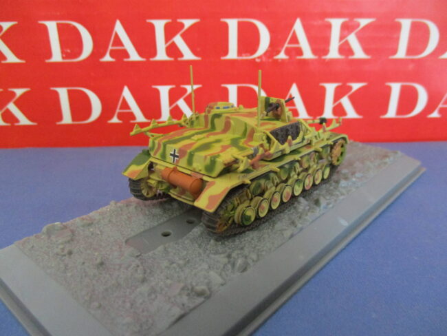 Die cast 1/72 Modellino Carro Armato Tank Sturmgeschtuz IV (Sd.Kfz.167) Kurland - immagine 3