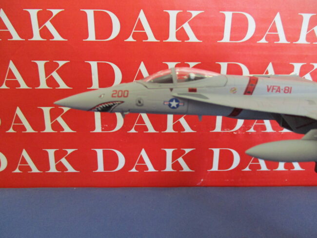 Die cast 1/100 Modellino Aereo Aircraft Boeing FA-18E Super Hornet Sunliners 201 - immagine 3