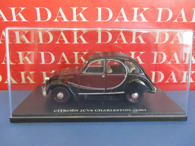 Die Cast 1/24 Modellino Auto Citroen 2CV6 Charleston 1982 - immagine 4