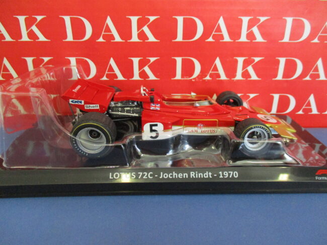 Die cast 1/24 Modellino Auto F1 Lotus 72C J. Rindt 1970