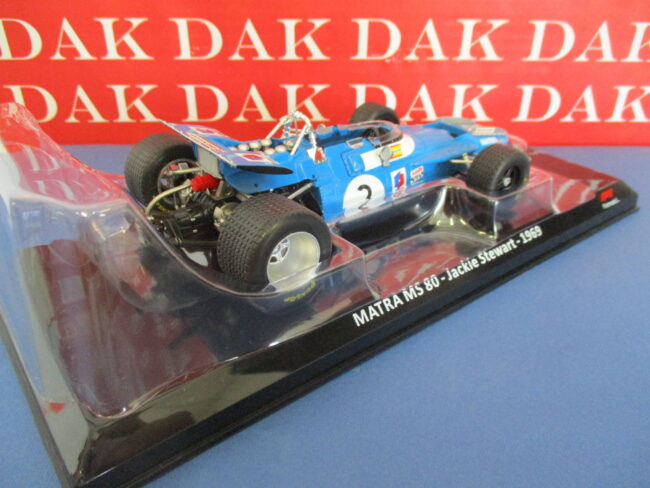 Die cast 1/24 Modellino Auto F1 Matra MS 80 J. Stewart 1969 - immagine 3