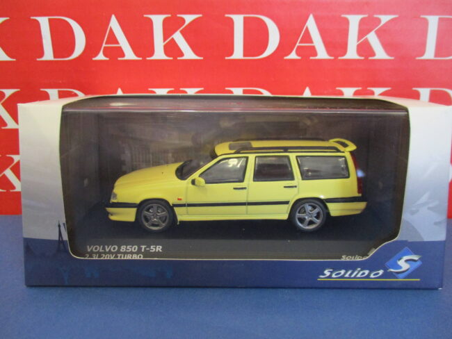 Die cast 1/43 Modellino Auto Volvo 850 T-5R 2.3I 20V Turbo 1995 by Solido - immagine 5