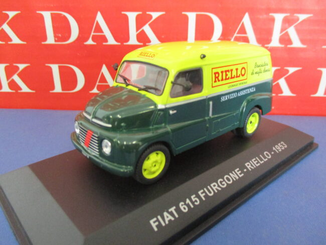 Die cast 1/43 Modellino Furgone Fiat 615 Furgone Riello 1953 - immagine 2