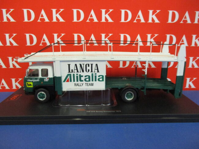 Die cast 1/43 Modellino Camion Truck Fiat 673 Lancia Alitalia Rally Team 1976