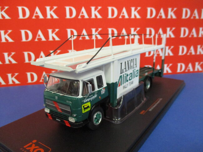 Die cast 1/43 Modellino Camion Truck Fiat 673 Lancia Alitalia Rally Team 1976 - immagine 2