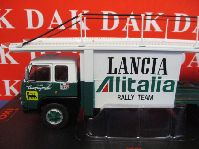 Die cast 1/43 Modellino Camion Truck Fiat 673 Lancia Alitalia Rally Team 1976 - immagine 4