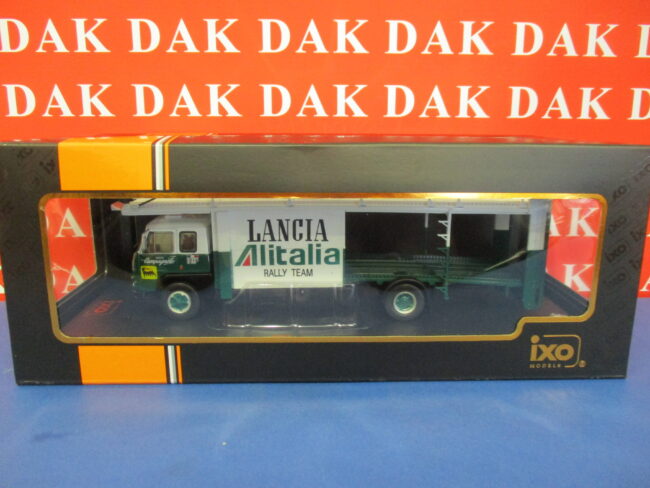 Die cast 1/43 Modellino Camion Truck Fiat 673 Lancia Alitalia Rally Team 1976 - immagine 6