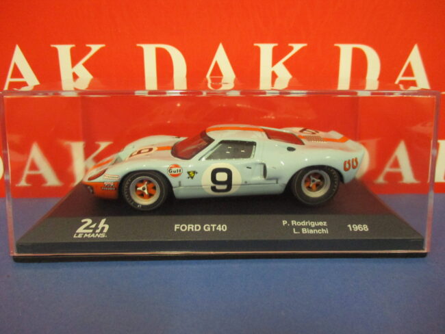 Die cast 1/43 Modellino Auto Ford GT40 Gulf 24H Le Mans 1968 L. Bianchi - immagine 4