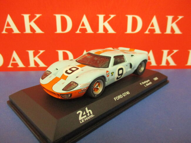 Die cast 1/43 Modellino Auto Ford GT40 Gulf 24H Le Mans 1968 L. Bianchi - immagine 2