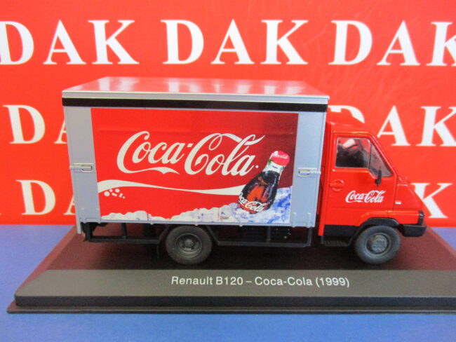 Die cast 1/43 Modellino Furgone Van Renault Master B120 Coca-Cola 1999