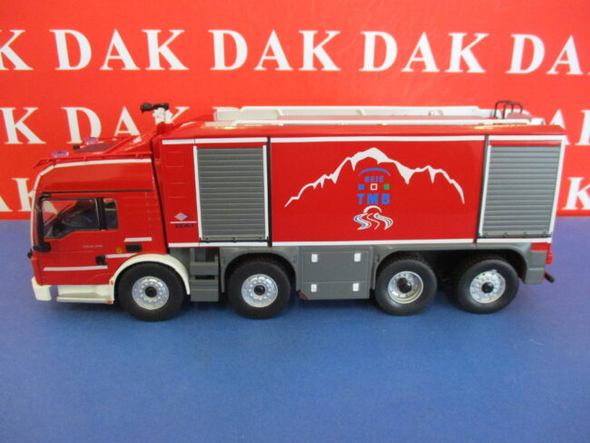 Die cast 1/43 Modellino Camion Pompieri BAI MAN TGS Monte Bianco Italy 2013