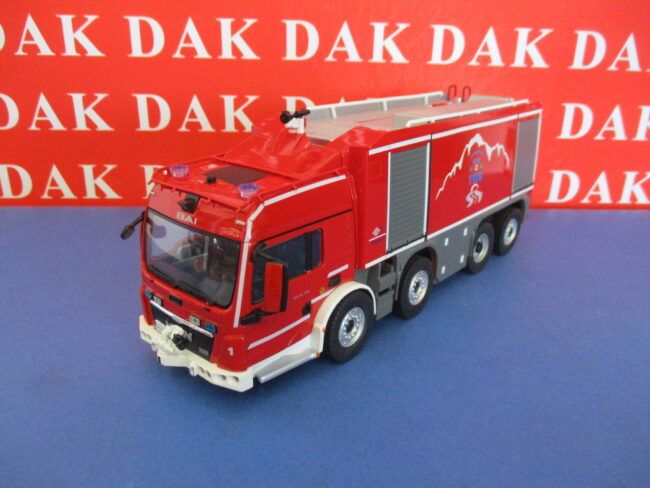 Die cast 1/43 Modellino Camion Pompieri BAI MAN TGS Monte Bianco Italy 2013 - immagine 2