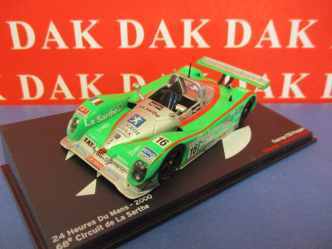 Die cast 1/43 Modellino Auto Courage C52 Peugeot 24H Le Mans 2000 - immagine 2