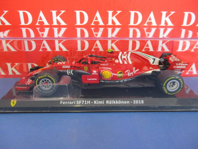 Die cast 1/24 Modellino Auto F1 Ferrari SF71H 2018 K. Raikkonen - immagine 4