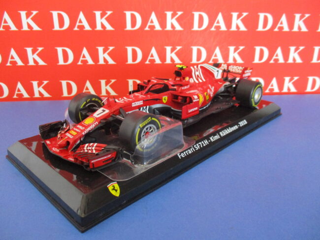 Die cast 1/24 Modellino Auto F1 Ferrari SF71H 2018 K. Raikkonen - immagine 2