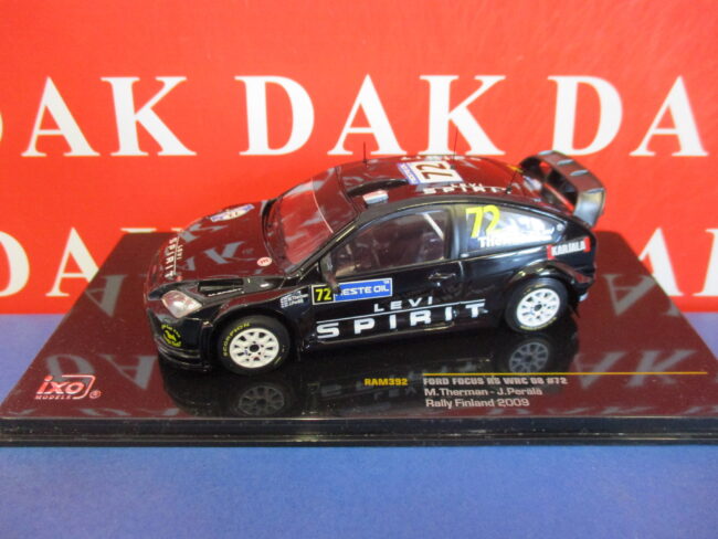 Die cast 1/43 Modellino Auto Ford Focus RS WRC 08 Rally Finland 2009 M. Therman