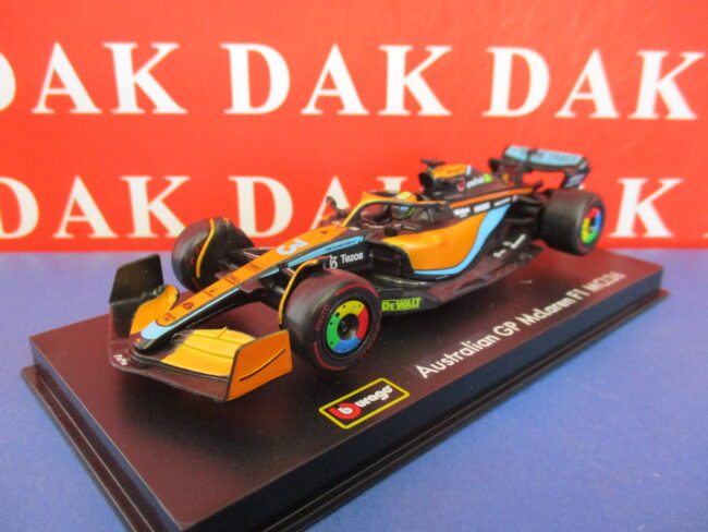 Die cast 1/43 Modellino Auto F1 McLaren MCL36 Australian GP 2022 D. Ricciardo - immagine 2