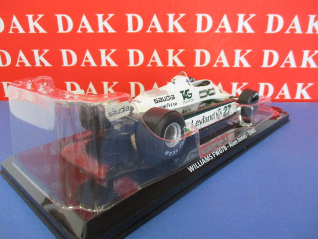 Die cast 1/24 Modellino Auto F1 Williams FW07B 1980 A. Jones - immagine 3