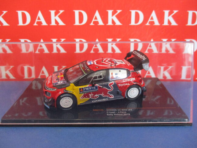 Die cast 1/43 Modellino Auto Citroen C3 WRC Rally Finland 2019 E. Lappi by Ixo - immagine 4