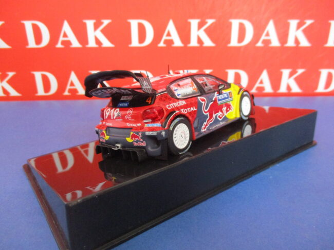 Die cast 1/43 Modellino Auto Citroen C3 WRC Rally Finland 2019 E. Lappi by Ixo - immagine 3