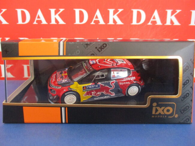 Die cast 1/43 Modellino Auto Citroen C3 WRC Rally Finland 2019 E. Lappi by Ixo - immagine 5