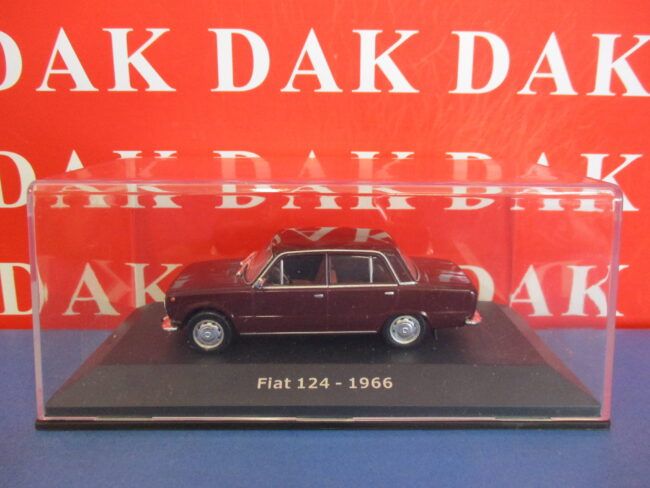 Die cast 1/43 Modellino Auto Fiat 124 1966 - immagine 4