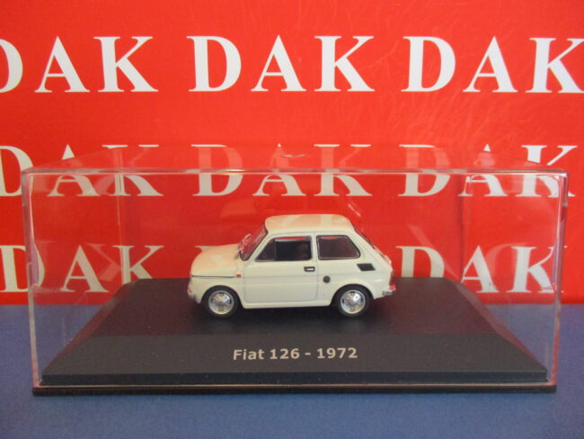 Die cast 1/43 Modellino Auto Fiat 126 1 Serie 1972 - immagine 4