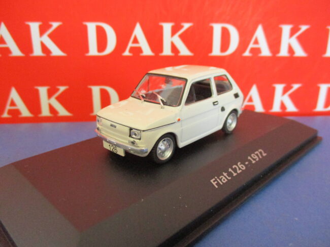 Die cast 1/43 Modellino Auto Fiat 126 1 Serie 1972 - immagine 2