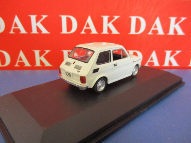 Die cast 1/43 Modellino Auto Fiat 126 1 Serie 1972 - immagine 3