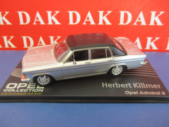 Die cast 1/43 Modellino Auto Opel Admiral B Silver H. Kilmer