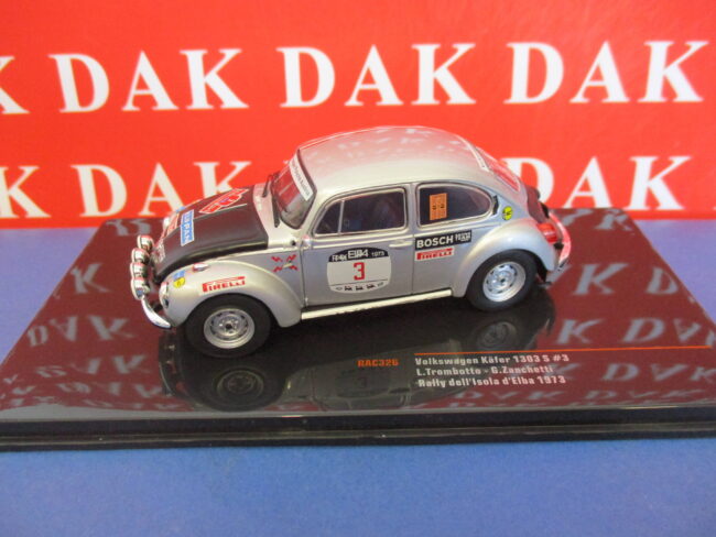 Die cast 1/43 Modellino Auto Volkswagen 1303 S Rally Elba 1973 L. Trombotto