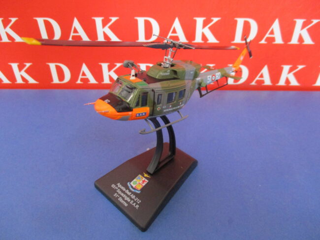 Die cast 1/100 Modellino Elicottero Helicopter Agusta-Bell AB-212 S.A.R. - immagine 2