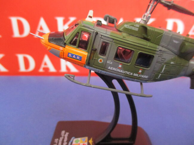 Die cast 1/100 Modellino Elicottero Helicopter Agusta-Bell AB-212 S.A.R. - immagine 3