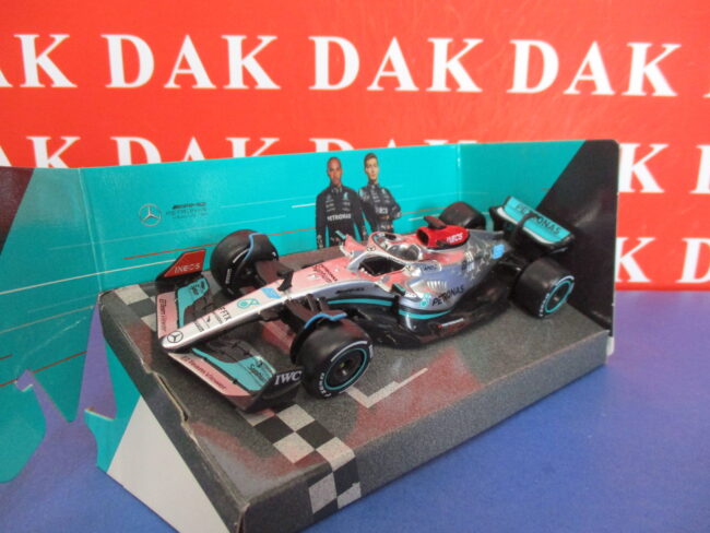 Die cast 1/43 Modellino Auto F1 Mercedes-AMG W13 E Performance 2022 G.Russell NP - immagine 2