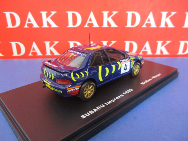 Die cast 1/43 Modellino Auto Subaru Impreza 555 Rac Rally 1995 C. McRae**** - immagine 3