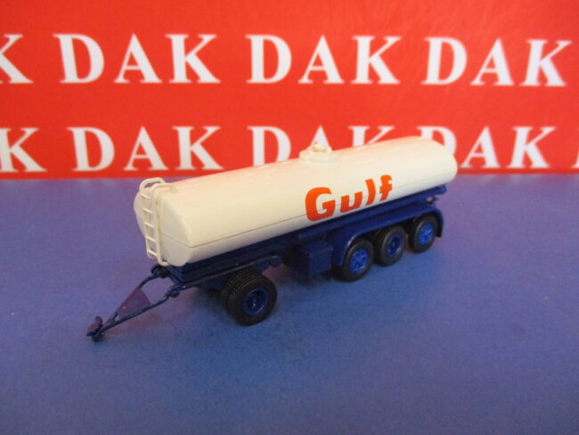 1/87 Modellino Camion Truck Fiat 690 Millepiedi Cisterna Gulf by Brekina - immagine 8