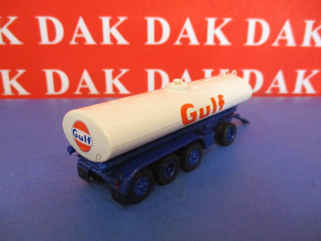 1/87 Modellino Camion Truck Fiat 690 Millepiedi Cisterna Gulf by Brekina - immagine 9