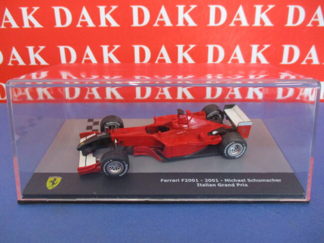 Die cast 1/43 Modellino Auto F1 Ferrari F2001 Italy Grand Prix M. Schumacher *** - immagine 4