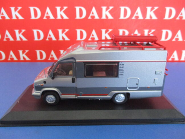 Die cast 1/43 Modellino Camper Fiat Ducato Dethleffs Globetrotter CD 6 1986 - immagine 4