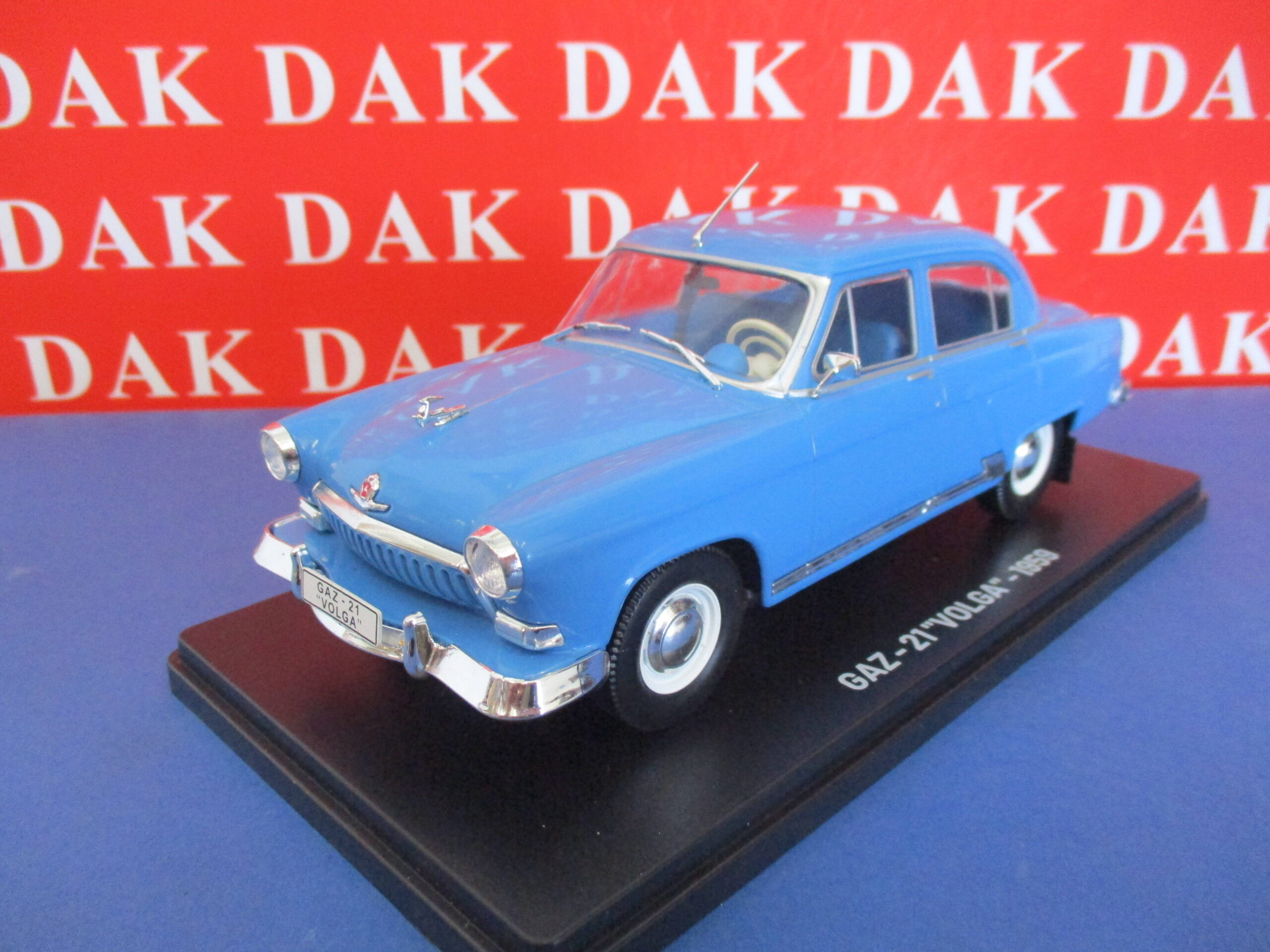 Die cast 1/43 Modellino Auto GAZ Volga M21 - Dak Mantova sas