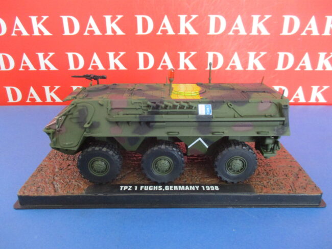 Die cast 1/43 Modellino Autoblindo TPZ 1 Fuchs SFOR Germany 1998