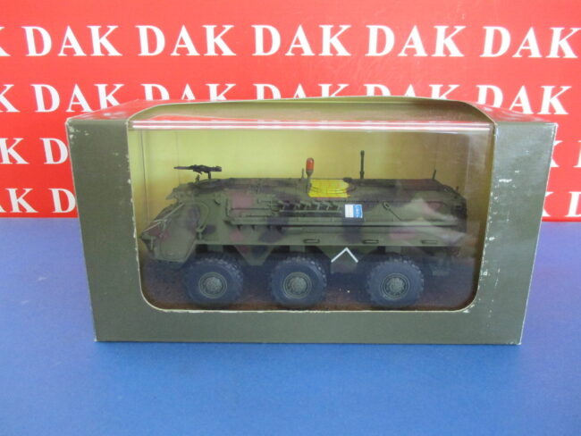 Die cast 1/43 Modellino Autoblindo TPZ 1 Fuchs SFOR Germany 1998 - immagine 6